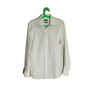 Micheal Kors Dress shirt Size Medium M Men's Slim Fit 100% cotton